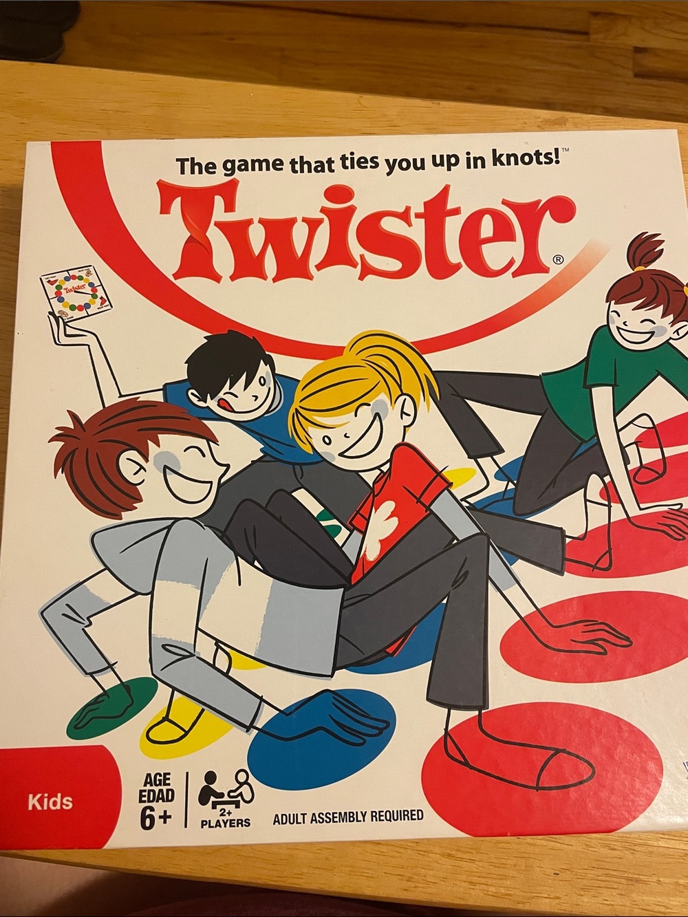 Twister Game by Twister - Red, Blue, Yellow, Green